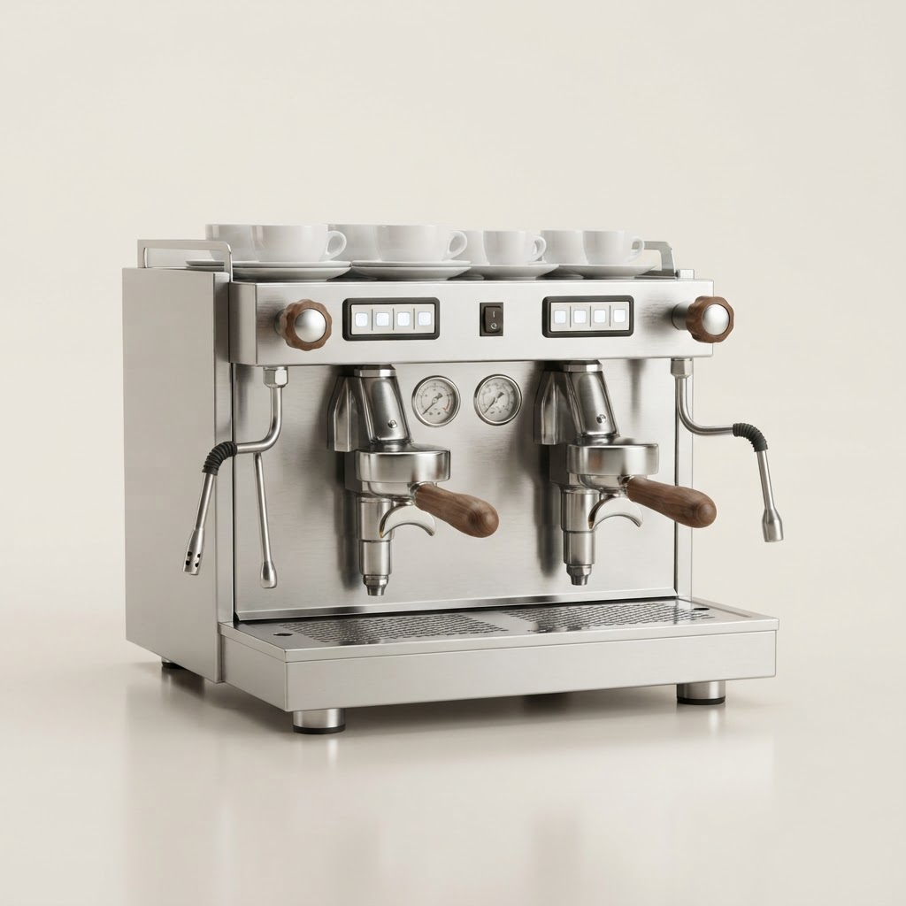 Two-Group Commercial Espresso Machine